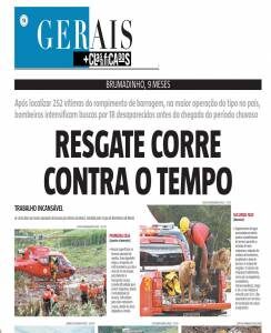 Resgate corre contra o tempo – Jornal Estado de Minas