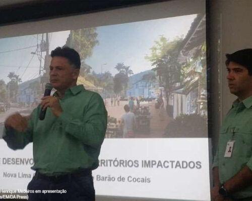 Vale anuncia obras de contenção de barragens em Macacos, Barão de Cocais e Itabirito