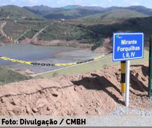 Vale adota protocolo de emergência em barragem localizada em Ouro Preto