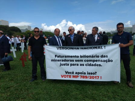 Municípios Mineradores comemoram aprovação da MP 789 na Câmara dos Deputados