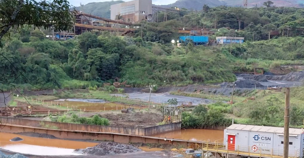 CSN admite deficiências em sistemas de drenagem em mina de Congonhas