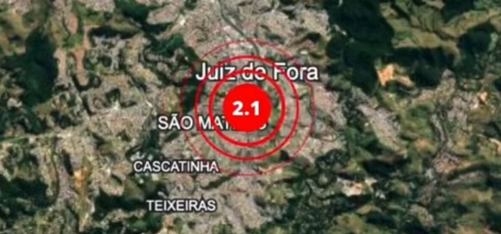 Tremor de terra sentido em MG ontem pode ter sido provocado por mineração