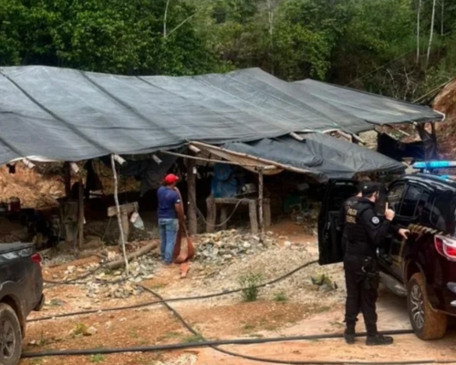 Em ação com Agência Nacional de Mineração, Polícia Federal desarticula garimpo ilegal em Monte do Carmo