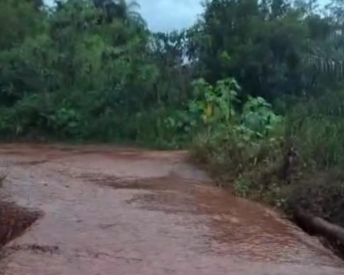 Chuva provoca transbordamento em estruturas da Mineração Usiminas