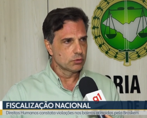 Direitos Humanos constata violações nos bairros atingidos pela mineração da Braskem