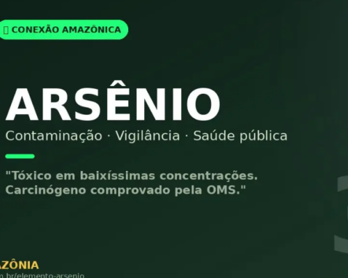 Arsênio na mineração amazônica: o veneno antigo que exige vigilância em águas e sedimentos