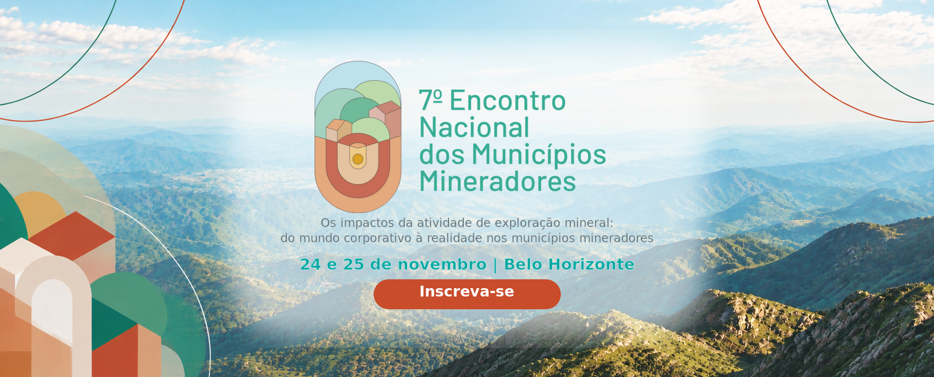 Inscrições abertas para o 7º Encontro Nacional dos Municípios Mineradores