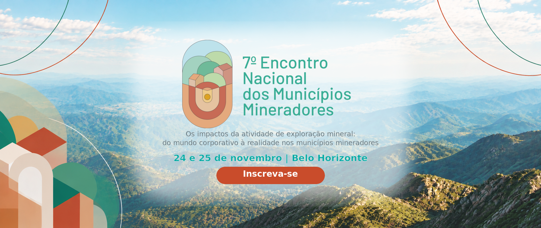 Inscrições abertas para o 7º Encontro Nacional dos Municípios Mineradores