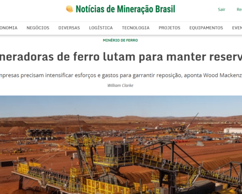 Mineradoras de ferro lutam para manter reservas